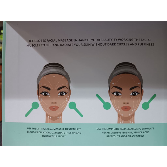 Adrens Beauty Cooling Ice Globes Reduce Puffiness Increase Collagen & Elastin - Picture 11 of 16